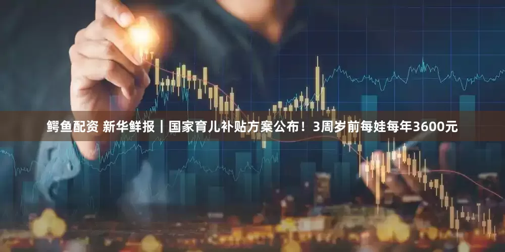 鳄鱼配资 新华鲜报｜国家育儿补贴方案公布！3周岁前每娃每年3600元